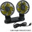MultiAngle Rotatable Dashboard Three Gears Summer Cooling Fan Accessories USB Powered Car Dual Head Fan 4