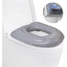 Inflatable Toilet Seat Cush, Raised Donut ,h Adjable Toilet Seat, Pvc Commode Cush for Adults,s,elderly, Disabled,ta