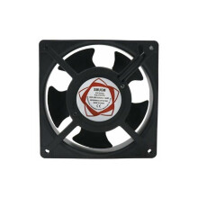Ventilatore assiale silenzioso ad alta temperatura per camino Dimensioni 120 x 120 x 38 mm THT