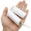 Ganci da parete in legno per appendere cappotti e borse, 6 pezzi, bianco, VHV 4