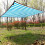 Rete ombreggiante rinforzata e fitta, antivento, con occhielli, 3 x 4 m, VHV 2