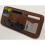 VHV Organizer per aletta parasole per auto, realizzato in pelle PU, per CD, DVD e occhiali, versatile, marrone 3