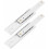 Set di 2 guide per cassetti in alluminio con cuscinetti a sfera, guide resistenti per cassetti VHV da 140 mm 1