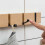 Appendiabiti da parete in legno con 5 ganci per sciarpe e vestiti VHV 4