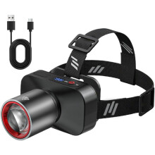 Led Headlamp,Bright Headlamp | Adjustable Brightness Ultra Bright Lightweight Waterproof (Black)