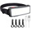 LED Headlamp Flashlight 1200 Lumen USB Rechargeable COB Floodlight Lightweight, Waterproof Headlight(Black) 1