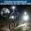 Super Bright Rechargeable High Power Headlamp,LED Rechargeable Head Lamp,LED Head Lights (Silver) 7