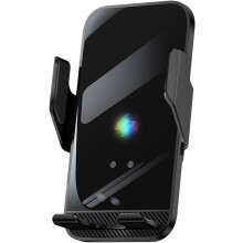 Wireless Car Charger, 15W Fast Charging, Automatic Clamping, Vent Mount. Fits iPhone 16/15/14/13/12 series, Samsung S23/S22/S21/S20.(Black)