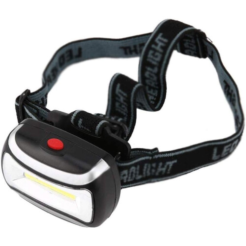 1 Pack 600 Lumen LED Headlamp Mini Headlights 3W Flashlight Headlight Popular (Black)