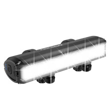 Super Bright Lumens LED Bike Light USB Rechargeable - 5 Modes Bicycle Headlight with 7H Runtime(Black)