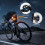 Bike Tail Light with Turn Signals Wireless Remote Control Waterproof Bicycle Rear Light Back USB (Black) 5