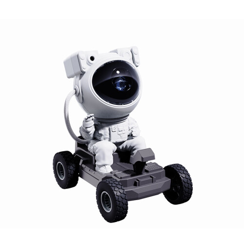 Astronaut Galaxy Projector Starlight Lamp, 360 Nebula Projection, with Remote Control and Timer(White)