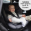 My Babiie MBCS400 Spin R129 Car Seat with Support Leg - Black 3