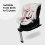My Babiie MBCS400 Spin R129 Car Seat with Support Leg - Pink Leopard 6