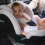 My Babiie MBCS400 Spin R129 Car Seat with Support Leg - Pink Leopard 11