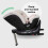 My Babiie MBCS400 Spin R129 Car Seat with Support Leg - Pink Leopard 7