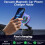 Magnetic Phone Charger Mount, 360 Foldable Suction Holder for Car/Gym/Mirror, Magsafe, iPhone/Android(Black) 4