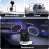 Magnetic Phone Charger Mount, 360 Foldable Suction Holder for Car/Gym/Mirror, Magsafe, iPhone/Android(Black) 5