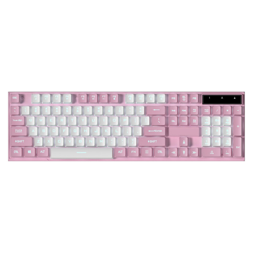 Backlit Wireds Gaming Keyboards For Pc With Mechanical Feel And Ergonomic Keyboards Gamers 940534620681