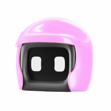 (Roze) Plastic Robot Auto Accessoire Futuristische Dashboard Decors Innovatieve Robot Speelgoed Auto Decoratie voor Jonge Bestuurders Tech