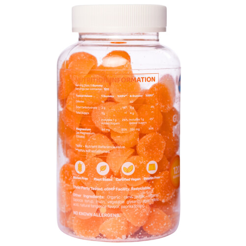 Ultra Lyte Magnesium Gummies Tangerine - 120 Count 2