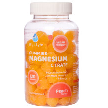 Ultra Lyte Magnesium Gummies Peach - 120 Count