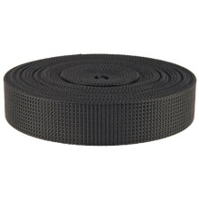 1 1/2 Inch Black Scuba or Duty Belt Webbing, 10 Yards