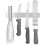 Portacoltelli e posate magnetico 40 cm in acciaio inox VHV 2