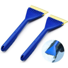 x Tergicristallo per auto, tergicristallo in gomma morbida per neve e acqua, 33 x 13 cm, VHV