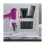 Supporto da parete per asciugacapelli VHV in plastica per uso autoadesivo per bagno 20 x 106 cm 1