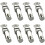 Set di 8 serrature a leva per cassetti e cassettiere 73 mm VHV 1