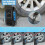 Compressore d'aria portatile da 12 V, gonfiatore digitale per pneumatici per auto con luce LED e cavo da 3 m VHV 4