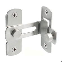 Serratura per porta scorrevole VHV angolata a 90 in acciaio inox per la sicurezza del giardino