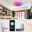 Plafoniera LED RGB intelligente con app Alexa e telecomando, Wi-Fi e Bluetooth, 30 W 4