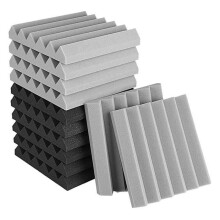 Pannello acustico - VHV - 12 pezzi - isolamento acustico - schiuma assorbente - pannello assorbente