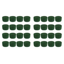 Set di composizioni floreali – VHV – 32x schiuma floreale verde, rotonda, bagnata