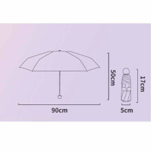 Mini ombrello contenitore rosa con scatola portaoggetti