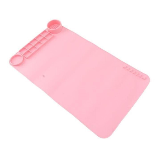 Tappetino in silicone per bambini, facile da pulire, ideale per i lavoretti. L\Hui 2