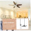 Sets Fan Pull Chain Extension Ceiling Fan Pulls for  and  Pcs 3