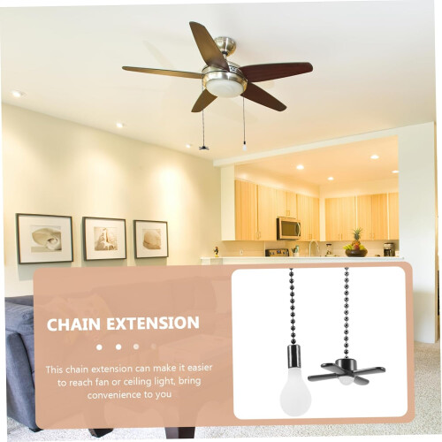 Sets Fan Pull Chain Extension Ceiling Fan Pulls for  and  Pcs 2