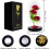 Rosa Eterna sotto Vetro - LECOO - Rosso - Ufficio - Oggetti Decorativi 2