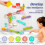 Giocattoli da bagno - Puzzle da 62 pezzi - Unisex - Bambini dai 3 anni in su 2