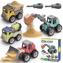 Construction Toys for 3 7 Years Old Kids , Excavator STEM Learning Toys