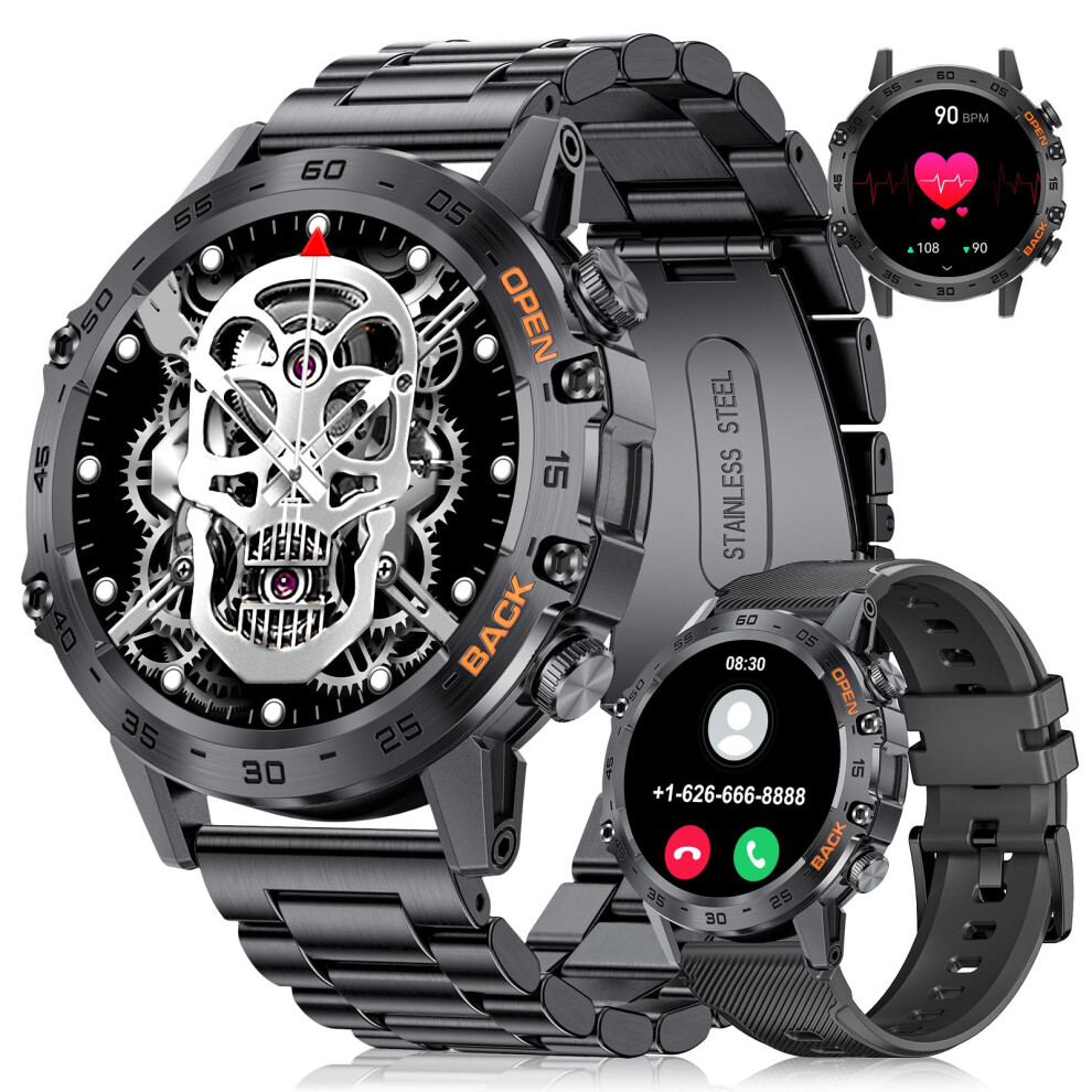 Smart Watch For Men Answer/Make Call For Android Ios, 400Mah Military Smartwatch 940534622586