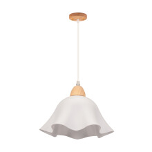 Creative Flower Pendant Light Modern Pendant Light Indoor Retro Pendant Light White Acrylic Ceiling Lamp