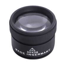 Magnifying Glass 30X Optics Loupes Magnifier Loop Handheld Pocket Jewelry Loupe