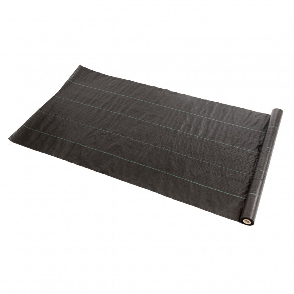 Oypla 1m x 25m Heavy Duty Weed Control Ground Cover Membrane Sheet