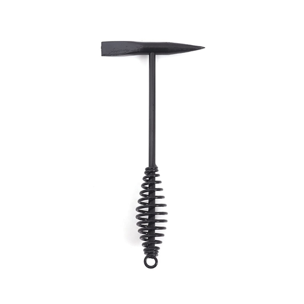 Fit For Welding Chipping Hammer With Spring Handle Highcarbon Steel Remover Welding Slag Hammer Welder Safty Hand (Color : Small) 820064720740