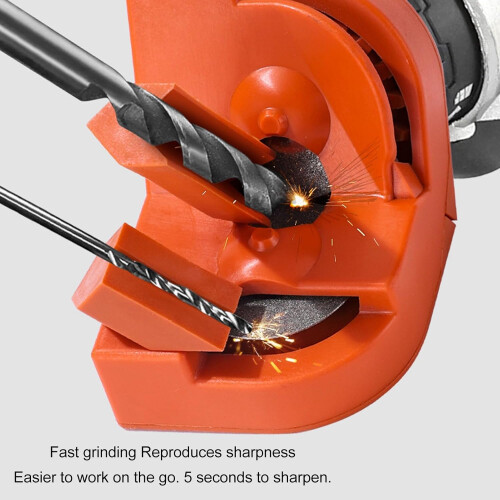 Electric Drill Bit Sharpener, Multipurpose Grinder Tool, for Steel, Carbide, Twist, Cobalt Drill Bits 1
