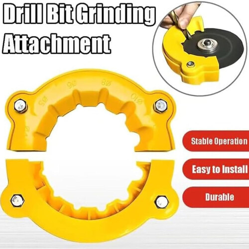 Drill Bit Sharpener Precision Drill Bit Sharpening Guide Tool for All Bits 1